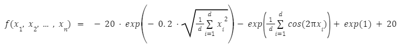 Ackleys Equation